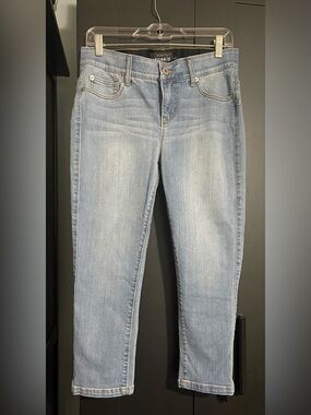 Torrid Light Wash Women’s Bombshell Skinny Cropped Skinny Jeans